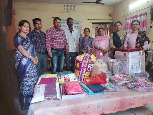 गरीब परिवार की बेटी की शादी में संस्था ने दिया पूरा सहयोग, विदाई तक संभाली जिम्मेदारी